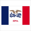 Magnetka vlajka Iowa