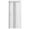 PORTA Doors SET rámové dvere FOCUS PREMIUM 4.E. SkloMat, Lak premium-Biela + zárubeň fólia PD-FOCUS_PREM-4.E_BIELA