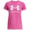 Tričko Under Armour UA SPORTSTYLE LOGO SS-PNK 1356305-659 Veľkosť XS