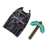 Minecraft kostým pro děti - krumpáč a kápě