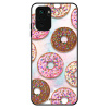 Lesklé pouzdro iSaprio pro Xiaomi Redmi Note 10 / Note 10S - Donuts 11 (Lesklé pouzdro, kryt, obal iSaprio Exclusive na mobil Xiaomi Redmi Note 10 / Note 10S s motivem Donuts 11 - elegantní skleněný v
