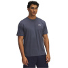 Under Armour Tech Vent Geotessa Short-Sleeve Performance Gym Top Grey XL