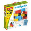 Quercetti Twin Pegs – stavebnica z veľkých oblých kolíčkov PG3-4026 - stavebnica