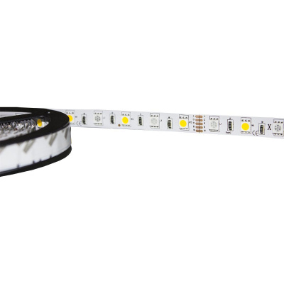 BRG BERGE LED pásik - SMD 5050 - RGB+WW - 2,5 m - 60 LED/m - 14,4 W/m - IP20 ID130859