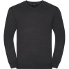 Russell Athletic Svetr 710M, pletený, s výstřihem do V COT11710Mt3413-charcoal ma 3XL Melír charcoal
