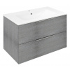 Sapho CIRASA umývadlová skrinka 79,8x52x46cm, dub strieborný SPH CR801-1111