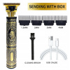 USB Hair Clipper Pánsky profesionálny holiaci retro (USB Hair Clipper Pánsky profesionálny holiaci retro)