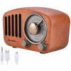 Ručné práce retro drevené prenosné rádio (Ručné práce retro drevené prenosné rádio)