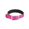 Obojok pes SOFT NYLON ružový 25mm/55cm Zolux