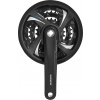 SHIMANO kliky FCTX801 48/38/28 černé 170+kryt