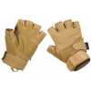Rukavice taktické otvorené MFH Protect 15553R, bez prstov - coyote