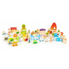 Eco Toys kostky ZOO 120 ks