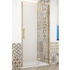 GELCO TRINITY GOLD MATT 100cm pravé dvere do niky s pevnou stenou v rovine, profil zlato mat, sklo číre, GT1210CR-G