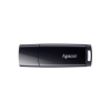 Apacer USB flash disk, USB 2.0, 64GB, AH336, čierny, AP64GAH336B-1, USB A, s krytkou