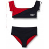 Detské plavky - Dva kusové oblečenie Tommy Hilfiger 164 Red, Navy Blue (Detské plavky Tommy Hilfiger 164 Zeh)