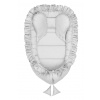 BELISIMA Hniezdo pre bábätko Pure bavlnené Grey 85x55 cm P02-0861