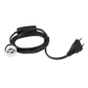 EUROLITE GU-10 Zásuvkový napájecí kabel, zástrčka, vypínač