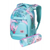 dámský batoh Meatfly Exile Backpack 2022 Mint Flowers