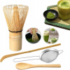 Sada 4 šľahačiek pre Matcha, Preosievač Matcha, Sada na výrobu Matcha
