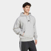 ADIDAS ADIDAS pánska fitness mikina s kapucňou sivá XL