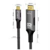 PremiumCord USB-C na HDMI kábel, 2m (ku31hdmi27)
