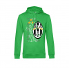 Superfutbal Mikina s kapucňou Juve Retro, zelená Veľkosť: XL