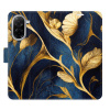 Flip pouzdro iSaprio - Xiaomi Redmi A5 - GoldBlue s kapsičkami na karty (Flipové knížkové pouzdro, obal, kryt iSaprio s přihrádkami na karty a motivem)