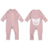 Detský rastúci overal Cat, PASTEL Pink, ružová, od značky Moniel 74 (6-9m) MON