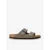 Šľapky Birkenstock Arizona Birko-Flor Nubuk - stone