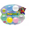 PlayFoam® Modelína/Plastelína guličková s doplnkami 7 farieb na karte 34x28x4cm