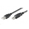Kábel USB PREMIUMCORD 2.0 Prepojenie A-B 5m (M/M)