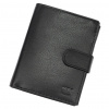 Pánska kožená peňaženka Money Kepper KK 18B čierna 10,2 x 12,5 x 3 cm