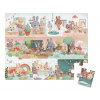 Puzzle v kufríku Môj deň A Day Janod 24 dielov