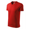 Malfini V-NECK 102 Tričko unisex L, Červená