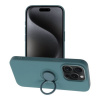 Puzdro gumené Apple iPhone 15 Pro Silicone Ring zelené