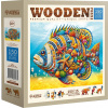 WOODEN CITY drevené puzzle - Módna ryba 150 dielikov NB 0600-M