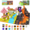 MAGNETICKÉ KOCKY MINECRAFT bloky SILNÉ na magnet Sada 79 kusov KOCKOV