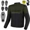 Pánska motocyklová bunda Shima Drift čierno-zelená, veľkosť XL