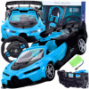 RC AUTO ZVUK ŠPORTOVÉ AUTO SVETLÁ MODEL DIAĽKOVO OVLÁDANÉ S OVLÁDAČOM