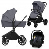 Lionelo Mika Plus 2v1 Grey Stone Lionelo Astrid i-Size