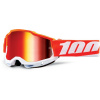 100% ACCURI 2 Goggle - Matigofun - Mirror Red Lens
