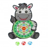 Terč na suchý zips Zebra