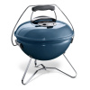 Gril na drevené uhlie Weber Smokey Joe - bridlicovo modrý