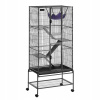 Malá klietka pre zvieratá 755x455x1755MM 4-úrovňová klietka pre fretky
