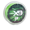 Šňůra Iron Claw Pure Contact X9 zelená 150m - 0,18 mm