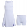 Dievčenské šaty Adidas Girls Club Tennis - Fialový (170 cm)
