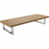 CERANO - Doska pod umývadlo Navira Pro + 2 konzoly pod dosku - dub medový - 81x46,5x3,6 cm