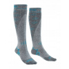 Lyžiarske ponožky Bridgedale Ski Midweight+ Merino P - stone/grey 35-37