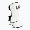Chrániče holení a chodidiel RAJA BOXING Lightweight Shin Guards Genuine Leather white