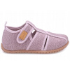 Emel Detské papuče na suchý zips ružové, veľkosť 21